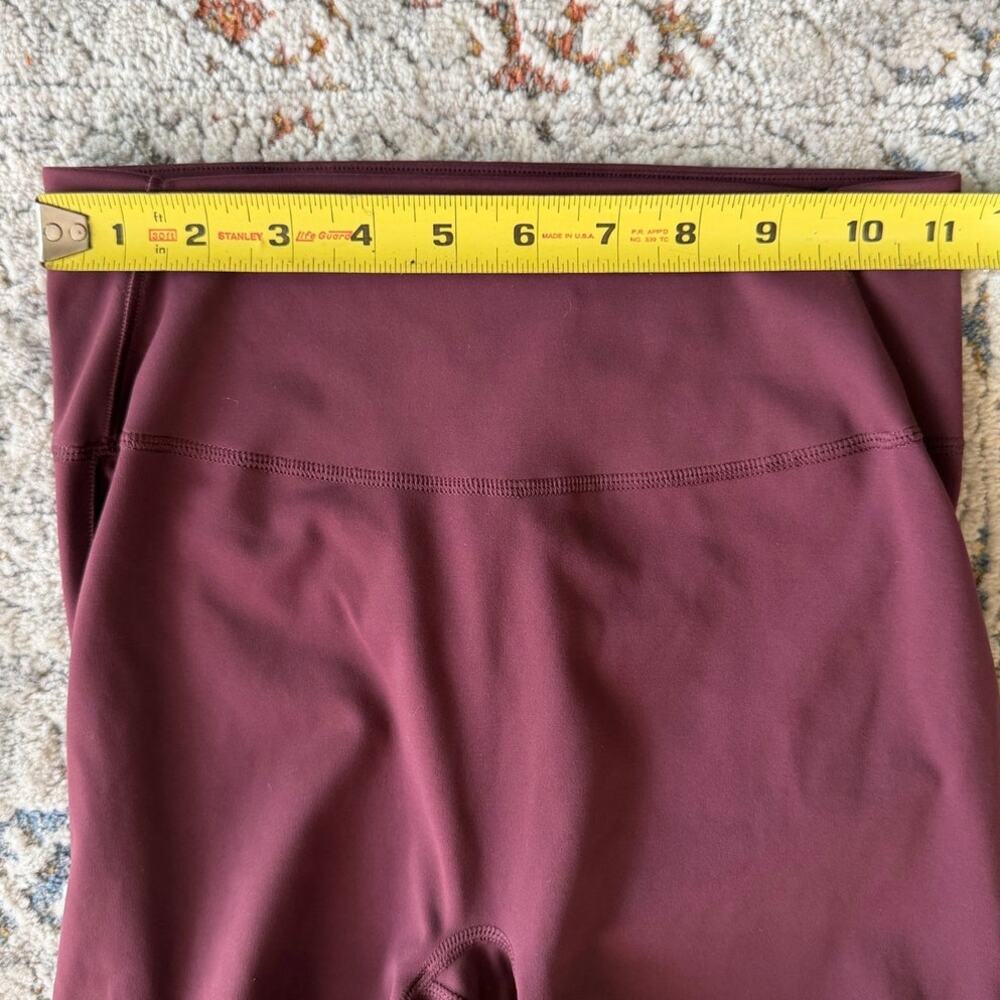 NikeSKIMS Matte High-Waisted 5" Biker Shorts Currant XS - Picture 12 of 13